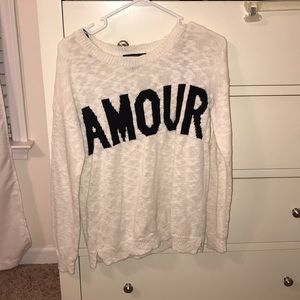 Amour sweater